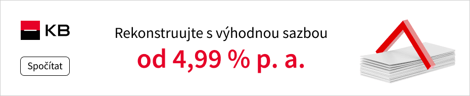Komerční banka – půjčka na bydlení